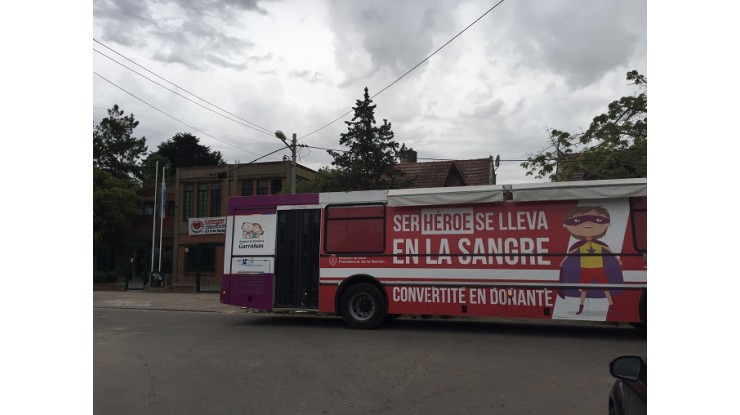 Campaña de donación de sangre para el Hos. Garrahan